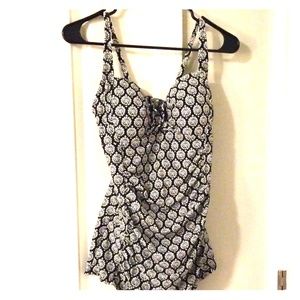 One piece bathing suit